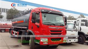 Quality FAW 6X2 Chemical tanker delivery Truck For Hydrochloric Acid wholesale