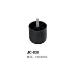 50 mm high decorative furniture legs injection plastic round sofa legs JC-038