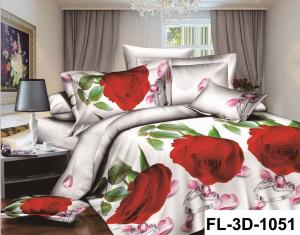 Quality 3D Disperse Printed Bedsheet Polyester Sheet Set wholesale