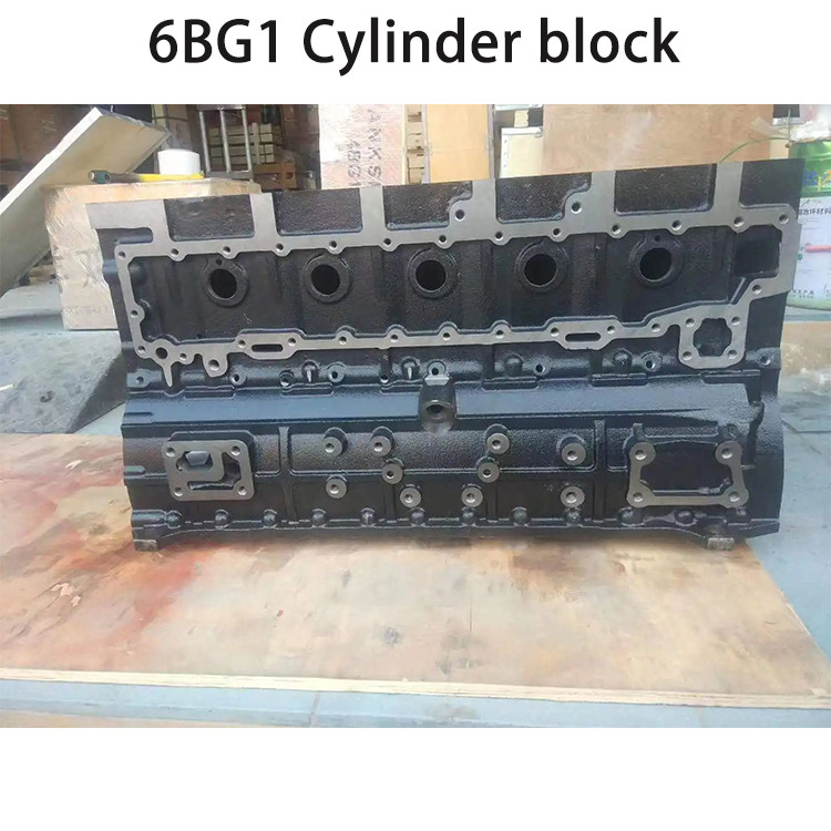 Isuzu 6BG1 Engine Cylinder Block 1-11210442-3 For EX200-6 ZAX200-3
