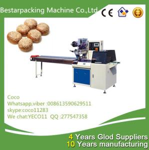 Quality flow pack machine in wrapping machine for sesame rolls wholesale