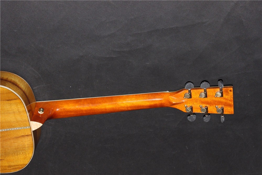 AAAAA all solid OO body guitar custom Solid OO acoustic guitar 14 frets acoustic electric guitar