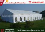 Customized Giant Outdoor Trade Show Tent marquee Color Optional For Exhibition