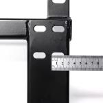 EDDYSTAR Black Aluminum Universal Seat Frame Mount Bracket