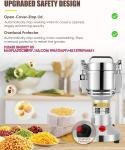Powder Grinder 300g Electric Grain Mill Grinder Safety Upgraded Spice Grinder