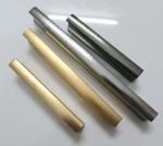 Brush Polished Aluminium Profiles For Decoration 6063 T5 Golden / Silver /