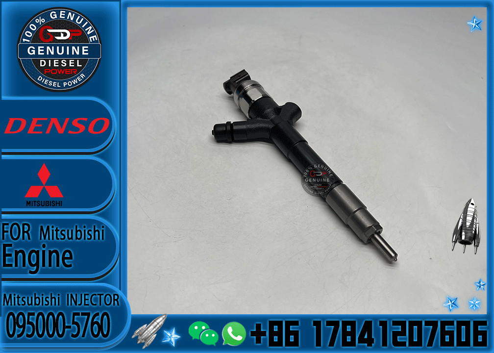 Fuel Injector Assembly 095000-5760 Fuel Injector 1465A054 For Mitsubishi Pajero 4M41