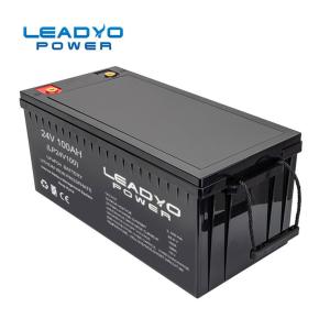 Quality Bluetooth 24V 100ah Lithium Ion Battery LiFeP04 Waterproof For E Boat Yachts wholesale