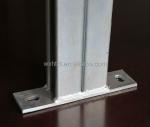 Double Channel Cantilever Arms Galvanized Strut Channel Bracket Shelf
