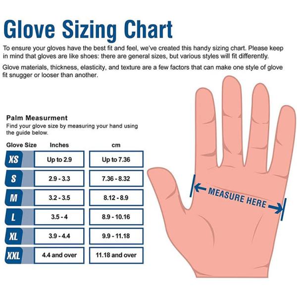 Blue Powder Disposable Pe Gloves Flexible Single Chlorine Purification Anti