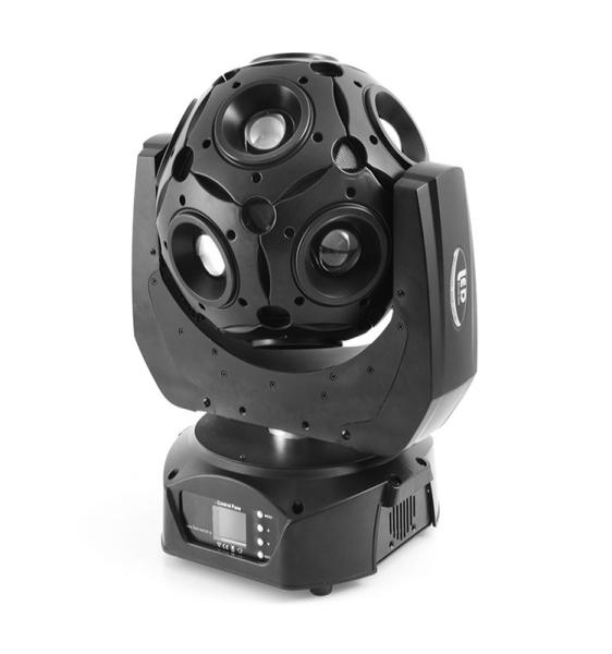 12 Pcs * 12W LED Beam Football Moving Head Light Disco Lighting 0 - 100% Linear