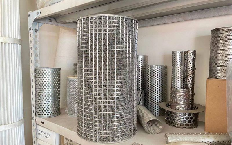 Double Punching 316 Stainless Steel Filter Element For G5 G6 Gas