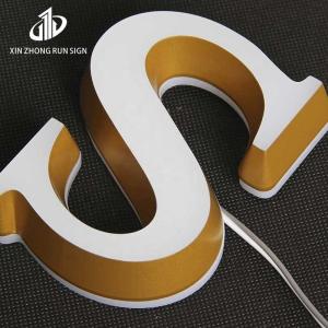 Quality Customized Stainless Steel/Acrylic Size Led Light Emitting 3d Letter Logo wholesale