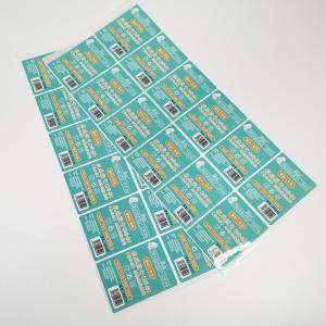 Quality Glossy Removable Matte Sticker Paper Waterproof Synthetic Laundry Detergent Stickers wholesale