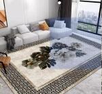 European Retro Customized Living Room Floor Carpets Polyester Bedroom Area Rugs