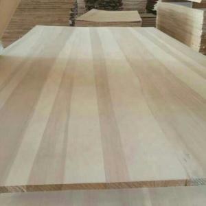 Quality Certificate FSC 100% Poplar Wood Door Bed Sofa Living Room Timber Lumber Solid Boards wholesale