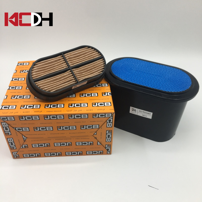 Excavator Engine Spare Parts Air Filter Element 925682 925683 for Jcb p608533 32 Air Filter