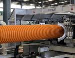 Automatic Plastic Corrugated Pipe Production Line PVC Water Pipe Making Machine