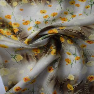 Quality Breathable 55% Ramie 45% Cotton Gold Pink Cotton Blended Fabric wholesale