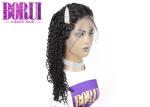 HD Pre Plucked Human Hair Lace Wigs , Brazilian Human Hair Wig Baby Hair