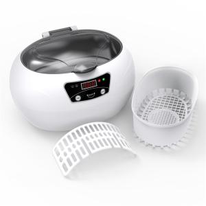 Quality Digital Timer 600ML Household Ultrasonic Cleaner With Basket wholesale