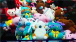 Old School Smart Doll Crane Machine Full Metal Cabinet Black Claw Crane Machine