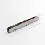 Stainless Steel Nylon Wheel Roller for Hotel Villa Apartment Sliding Door 12*18