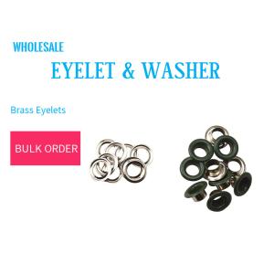 Quality Eyelets &amp; Washer Green Olive Color Wuuycoky wholesale