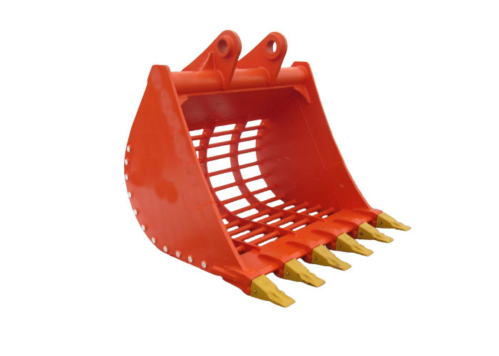 5tonne-65Ton Excavator Sieve Bucket For Cat Hitachi Komatsu Construction Work