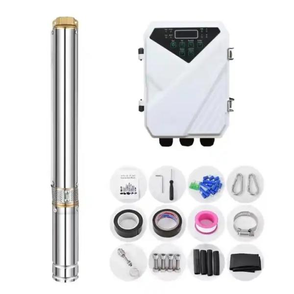 Solar Powered Deep Well Water Pumps Dc Submersible Solar Water Pump For
