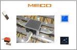 Decorative DC Motor Ceiling Suspended Fan Coil Unit 500CFM 2 Tube System