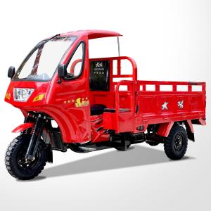 Quality 250CC Petrol Gasoline Closed Three Wheels Motorcycle for Heavy Duty Cargo Transport wholesale