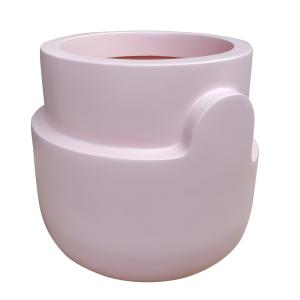 Quality Fiberglass Mall Planter Decorative Garden Planter Vase For Outdoor wholesale