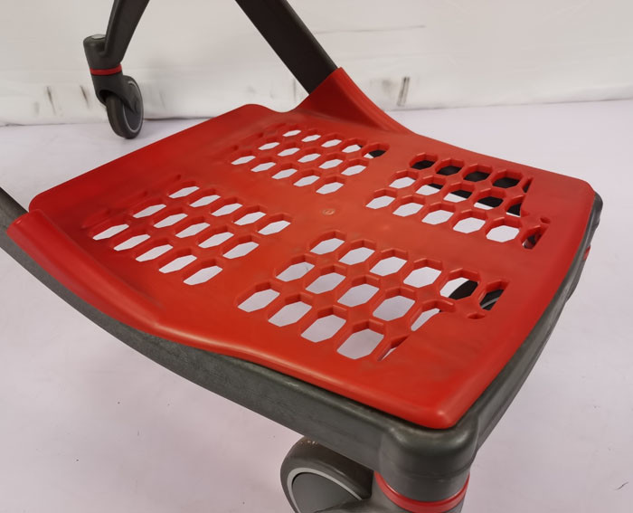 175L HDPP Nylon All Plastic Shopping Carts Warehouse Supermarket Shopping Trolley