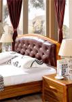 modern solid wood bed room set furniture
