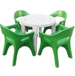Plastic Children Learning Table And Chair Roll Molding Custom Color