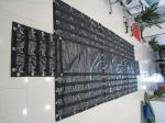 610gsm Durable Black Waterproof Tarpaulin Covers For Lumber Cover