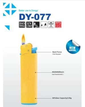 Competitive Price Elegant Various Semi-Transparent Refilling Cigarette Safety-Flint Lighter