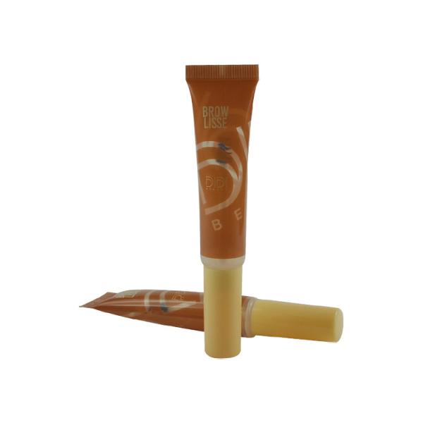 shampoo shower gel plastic tube packaging with flip top cap for skin care