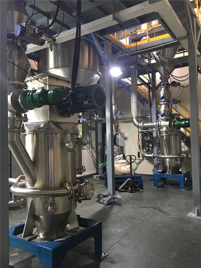 SGS High Reproducibility 300kg QLM Jet Mill Machine