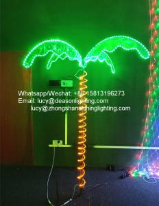 Quality Led rope light palm tree wholesale