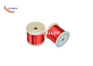 Quality Nicr 8020 Resistance Element Enamelled Wire 24AWG 200 Degree wholesale