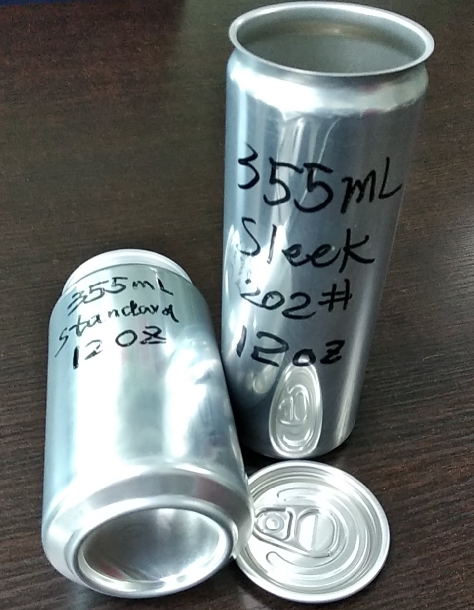 Juice Beer Wine Used Bulk Wholesale 150ml 250ml 330ml 355ml 473ml 500ml Slim Aluminum Can for Soft Drink with Lid or Pul