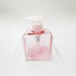 White Square Pump Lotion 250ml 450ml Empty PET Bottle