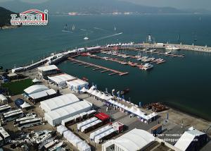 Quality 1000 People Outdoor Exhibition Tents With White Roof For Temporary Sport Events wholesale