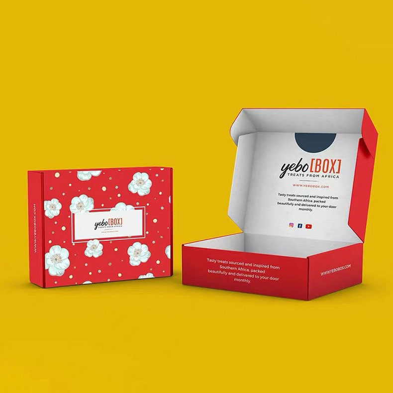 Folding Kraft Paper Airplane Box E Corrugated Packaging Paper Box for Custom Order