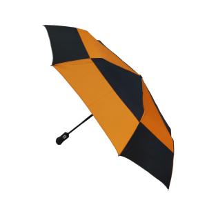Quality Printed Windproof UV Protection Pongee Double Canopy Umbrella wholesale