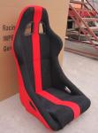 Universal Sports Bucket Racing Seats , Red And Black Bucket Seats