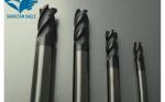 HRC 45 Degree 4 Flutes Tungstan Carbide Endmill