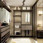 Stylish Mail Packing Wooden Open Wardrobe for Interior Design and Closet